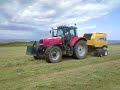 Click here to watch this video Baling Haylage