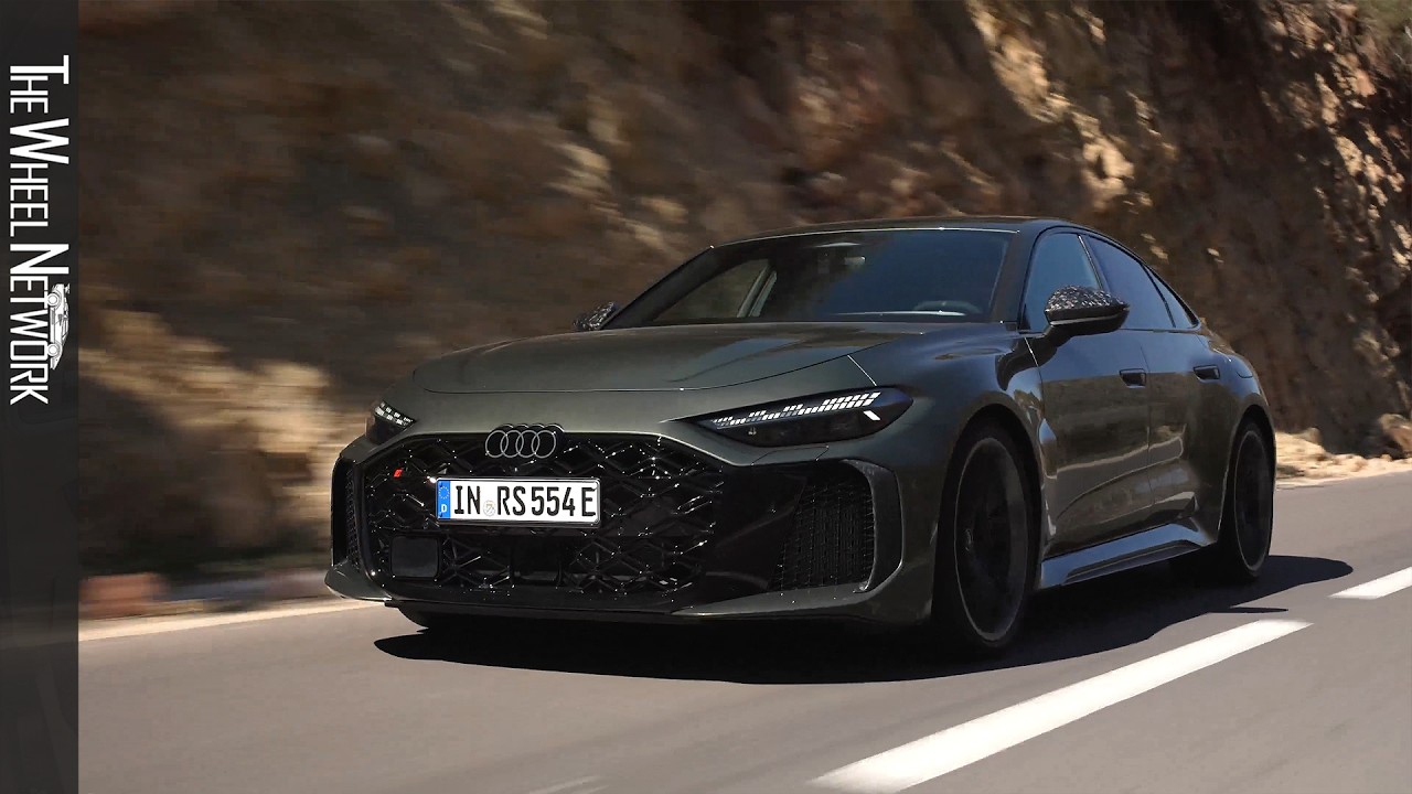 2026 Audi RS5 Sedan – Road & Track Driving, Interior, Exterior [4K]