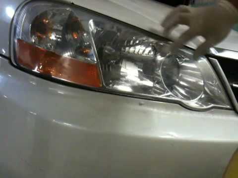 how to remove oxidation from headlights