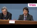 El candidat de CiU a les europees ha realitzat una conferència amb Salvador Sedó, i que ha conduït Xavier Trias, i que han organitzat conjuntament la Fundació Fòrum Barcelona i Convergència i Unió.