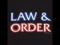 law and order – Law and Order