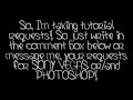 Request-a-tutorial