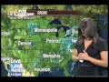 Hazards of Live TV: Mic Falls into Domenica's Blouse!
