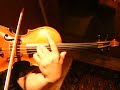 German Violin, excerpt, Sibelius Violin Concerto in D minor.
