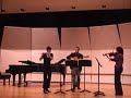 mvt 1: dark biology
world premiere concert with chris wilke, steel-string guitar; nina perlove, flute; lisa momani, viola.
visit www.nku.edu/~music/

christopher wilke is on the faculty as an adjunct professor of guitar at northern kentucky university, xavier university and the college of mount saint joseph in cincinnati, oh.  he has served on the faculty and performed at the university of cincinnati's college conservatory of music's (ccm) summer guitar workshop.  other recent performances include the ccm's music �02 and �03 contemporary music festivals, the grandin festival, the opera theatre and music festival of lucca (italy), and the college music society�s 2004 mid-atlantic conference where he premiered works of mark zanter.  he is the recipient of the oscar ghiglia award as well as several awards from the composer�s guild.

mr. wilke is a composer in addition to his activities as a performer.  his chamber and solo works have recently been performed at ccm's music �02 festival and at northern kentucky university.  his orchestral works have been premiered by the clermont (oh) orchestra and the hamilton-fairfield symphony orchestra.

mr. wilke is also a devotee of early music and performs on lute and theorbo.   he is also a choir director at old st. mary�s church in cincinnati, an institution renowned for the use of plainchant and polyphony in its worship services. he received his master�s degree from the university of cincinnati�s college conservatory of music where he worked as graduate assistant to clare callahan.  he has performed in masterclasses for oscar ghiglia, the los angeles guitar quartet, antigoni goni, and martha masters among others.