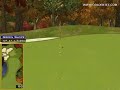 Golden Tee Great Shot on Sunny Wood!