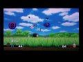 Playing Wii Play on 100 in Screen to test Wii Cross Fire