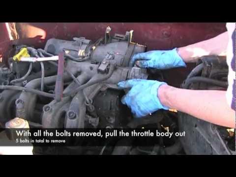 how to clean a clio throttle body