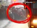 Water canon against Bersih protest at Kuala Lumpur
