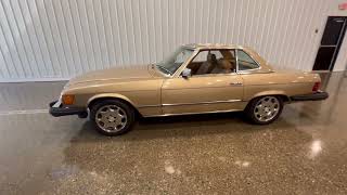 1982 Mercedes-Benz 380 SL Indoor Walk Around