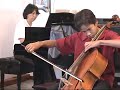 David Liebert cello Scherzo by Goens -Sevan Pogosyan teacher