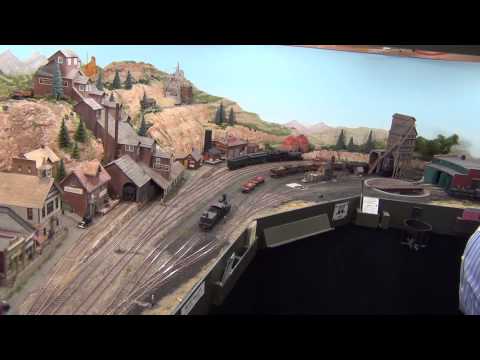 how to paint ho scale mountains
