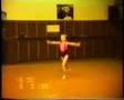 WIKTORIA WESELAK gimnastyka sportowa 1991r. (trening)