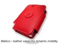 Melkco Tasche Leder Etui cuir ~HP iPAQ rx5000/rx5700/rx5900 Series Book Type (Red)