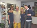 the miller lite girls pay a breakfast visit to drew forrester with some delicious new brews: wheat, amber and blonde.