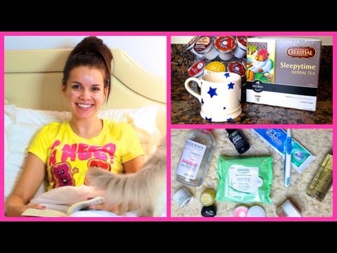 routine - My routine before snuggling up in bed at night! ♥ Watch my last video! http://youtu.be/xRihEdzEhX4 Music by Meghan Tonjes http://youtube.com/tonjesml Get the...