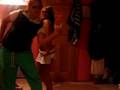 Barbie Girl In White Miniskirt And Red Halter Showing Her Panties