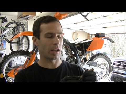 how to drain ktm radiator