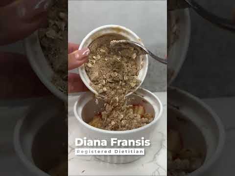 High Protein Apple Crumble