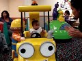 kadence jewelle david reyes chuck e. cheese train ride