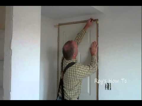 how to hang a door prehung