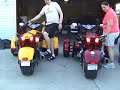 Stock brake lights compared to Evoluzione brake kit
