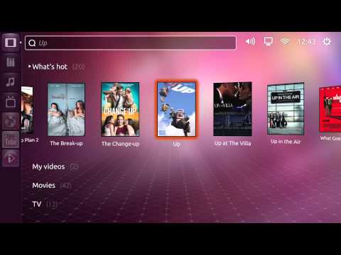 Ubuntu on TV? Die Ubuntu TV UI auf der CES 2012 - Smart-TV