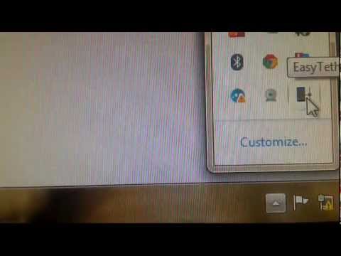 how to tether droid x to laptop for free