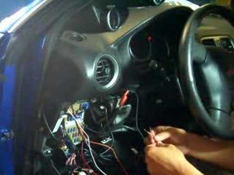 how to fit oil pressure gauge subaru