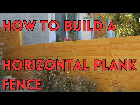 how to build fence