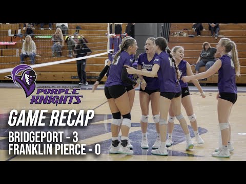 Bridgeport Women's Volleyball vs Franklin Pierce | Game Recap thumbnail