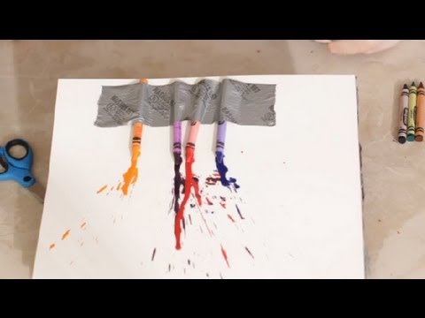 Crafts - Subscribe Now: http://www.youtube.com/subscription_center?add_user=EHowArtsandCrafts Watch More: http://www.youtube.com/EHowArtsandCrafts Crayon melting craf...