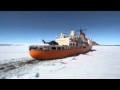 南極で見た「しらせ」 The Icebreaker