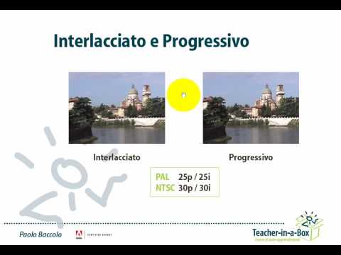 Acquisizione video: scansione file interlacciata e progressi... Acquisizione video: scansione file interlacciata e progressi...