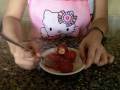 Home made STRAWBERRY YOGURT mask tutorial