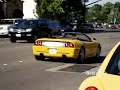 Yellow Ferrari F355 Spider