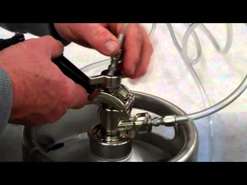 how to fill a type keg