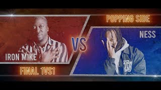 Iron Mike vs Ness – PAY THE COST TO BE THE BOSS 2019 POPPING 1v1 FINAL