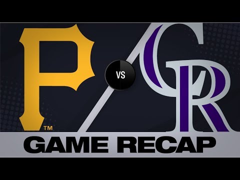 Video: Brault homers, twirls gem in win | Pirates-Rockies Game Highlights 9/1/19