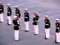 USMC Silent Drill, Fort Henry - Double catch! View Video