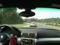 E46 M3 chasing 996TT at the track