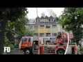 Berliner Feuerwehr - Feuer Dachstuhl - Buckow - Rudower Strasse - 16.05.2011