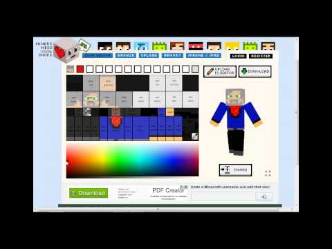 how to edit a minecraft skin