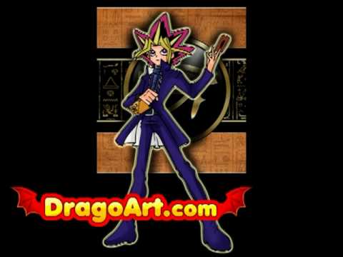 how to draw yugioh