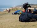 Hang Gliding off the Cliffs of Blacks Beach at the Torrey Pines Gliderport La Jolla California