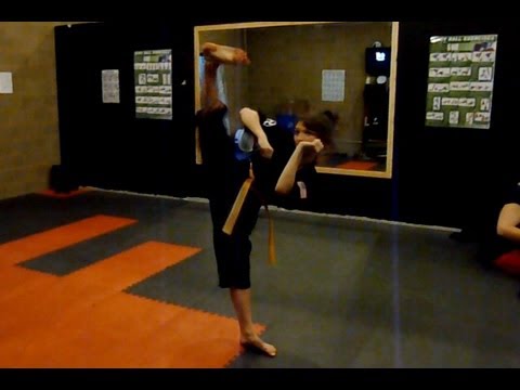 how to side snap kick