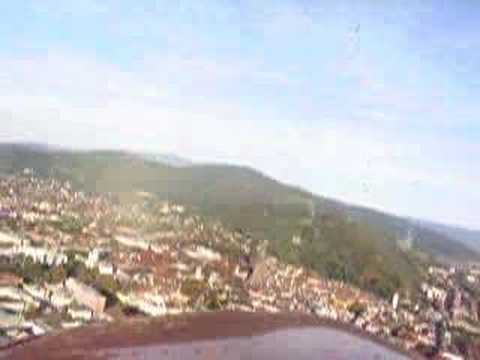 Anflug Freiburg