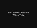NFSMW: Last Minute Overtake (With a Twist)