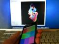 videos de iPhone accelerometer over bonjour network