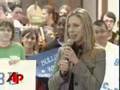 Chelsea Clinton Bristles at Lewinsky Question